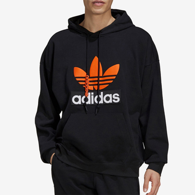 三叶草夏季男子休闲运动连帽卫衣