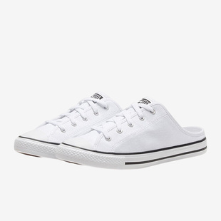 Converse匡威正品新款女子舒适透气一脚蹬低帮半拖帆布鞋567946C