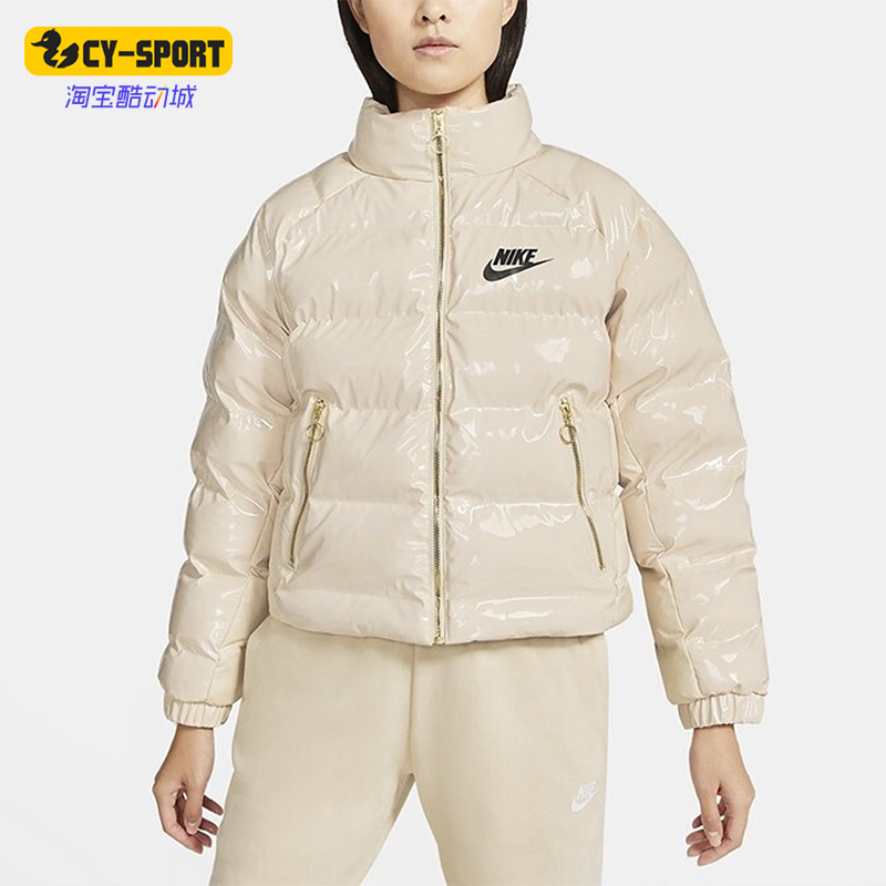 Nike/耐克正品冬季新款女子运动休闲保暖羽绒服CU6713-140