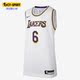 耐克正品 洛杉矶湖人队LAKERS大童透气无袖 球衣 Nike DZ4140 100
