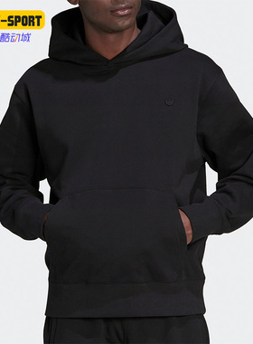 Adidas/阿迪达斯正品C HOODY FT 三叶草男子运动连帽衫卫衣HN6934