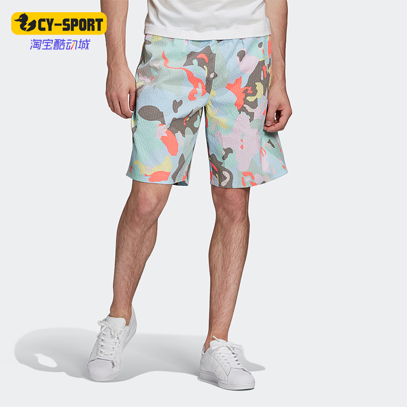 Adidas/阿迪达斯男子印花短裤