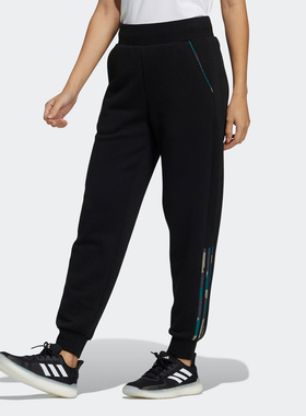Adidas/阿迪达斯正品休闲女子时尚潮流简约运动长裤 H09700
