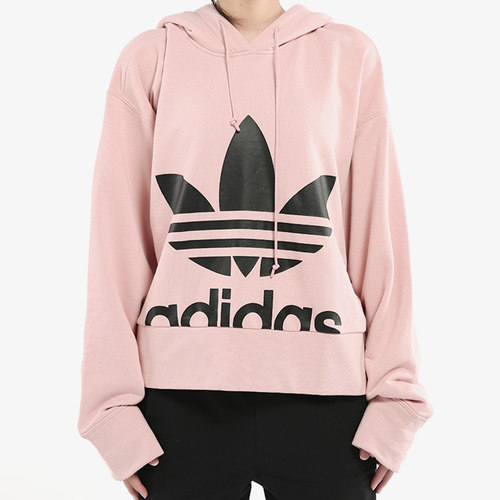 adidas正品春季新款女装套头衫