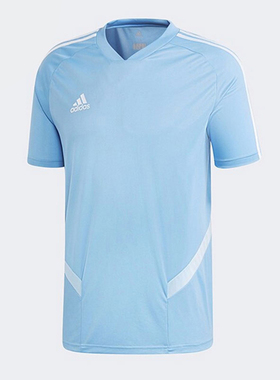 Adidas/阿迪达斯正品夏季新款运动休闲男子V领短袖T恤 DW4811