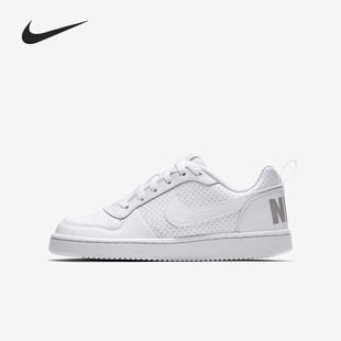 LOW 100 男女大童休闲板鞋 COURT BOROUGH 耐克正品 839985 Nike