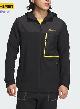 Adidas/阿迪达斯正品秋季新款男士户外运动连帽外套IL8979