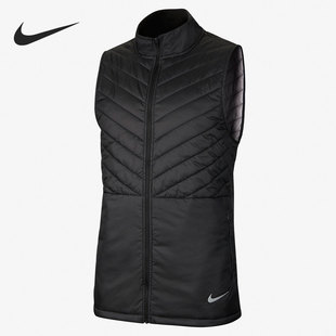 Nike/耐克防风保暖男子休闲运动薄棉服背心马甲 CJ5478-010
