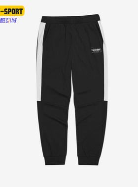 Skechers/斯凯奇正品夏季松紧休闲男子运动针织长裤 L321M082