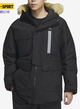 Adidas/阿迪达斯正品新款男子防风保暖休闲羽绒服IS0366