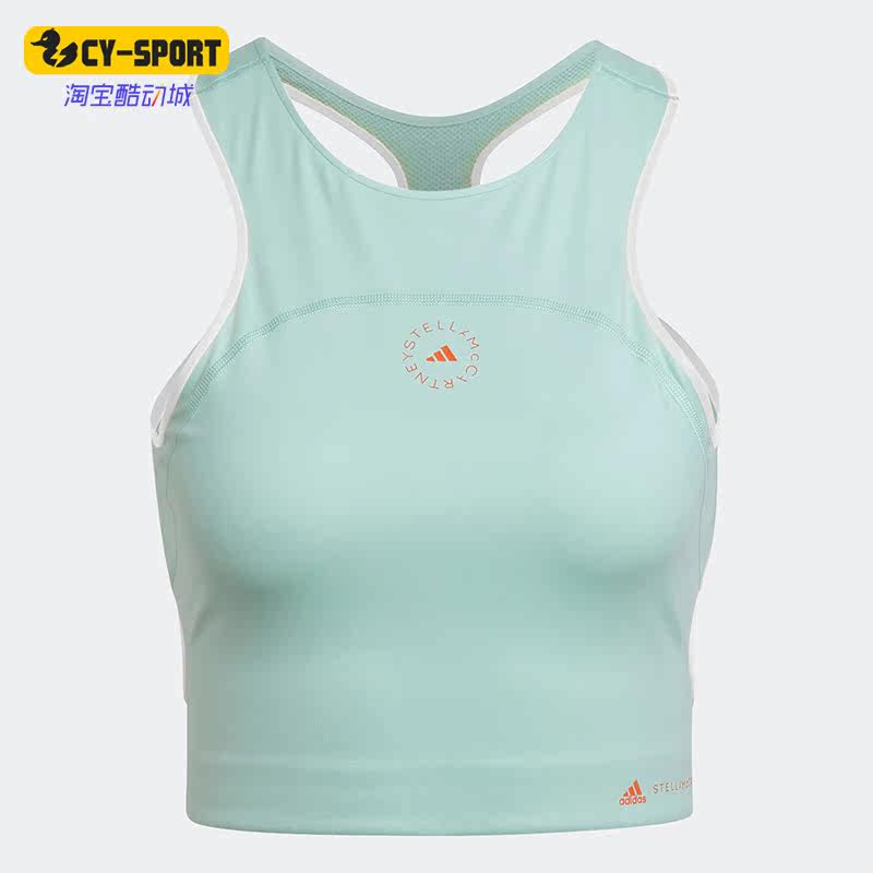 阿迪达斯正品女无袖休闲运动背心