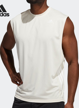 Adidas/阿迪达斯正品夏新款运动休闲男子无袖透气T恤 GS2684