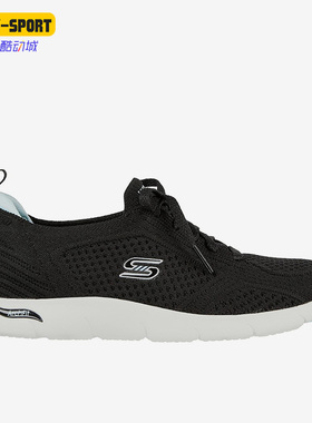 Skechers/斯凯奇正品新款女子低帮系带休闲透气轻便运动鞋104249