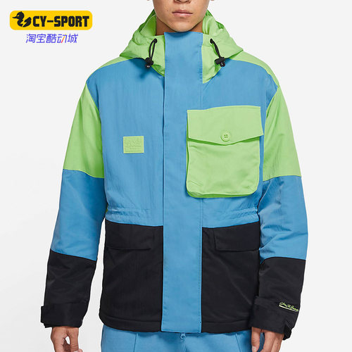 耐克正品男子运动保暖棉服