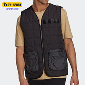 H11509 三叶草休闲男子运动保暖棉马甲 Adidas 阿迪达斯正品