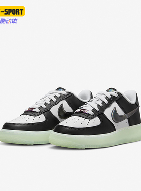 Nike/耐克正品Air Force 1GS女子大童龙年款板鞋FZ5529-103