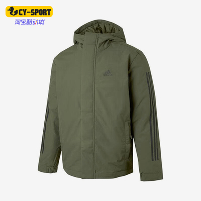 阿迪达斯男士复古户外棉服