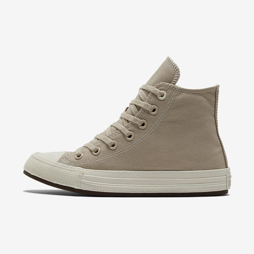 Converse匡威正品女子新款纯色耐磨防滑高帮系带帆布鞋A02875C