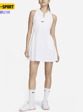 Nike/耐克正品DRI-FIT女子夏新款透气运动连衣裙DX1428-100
