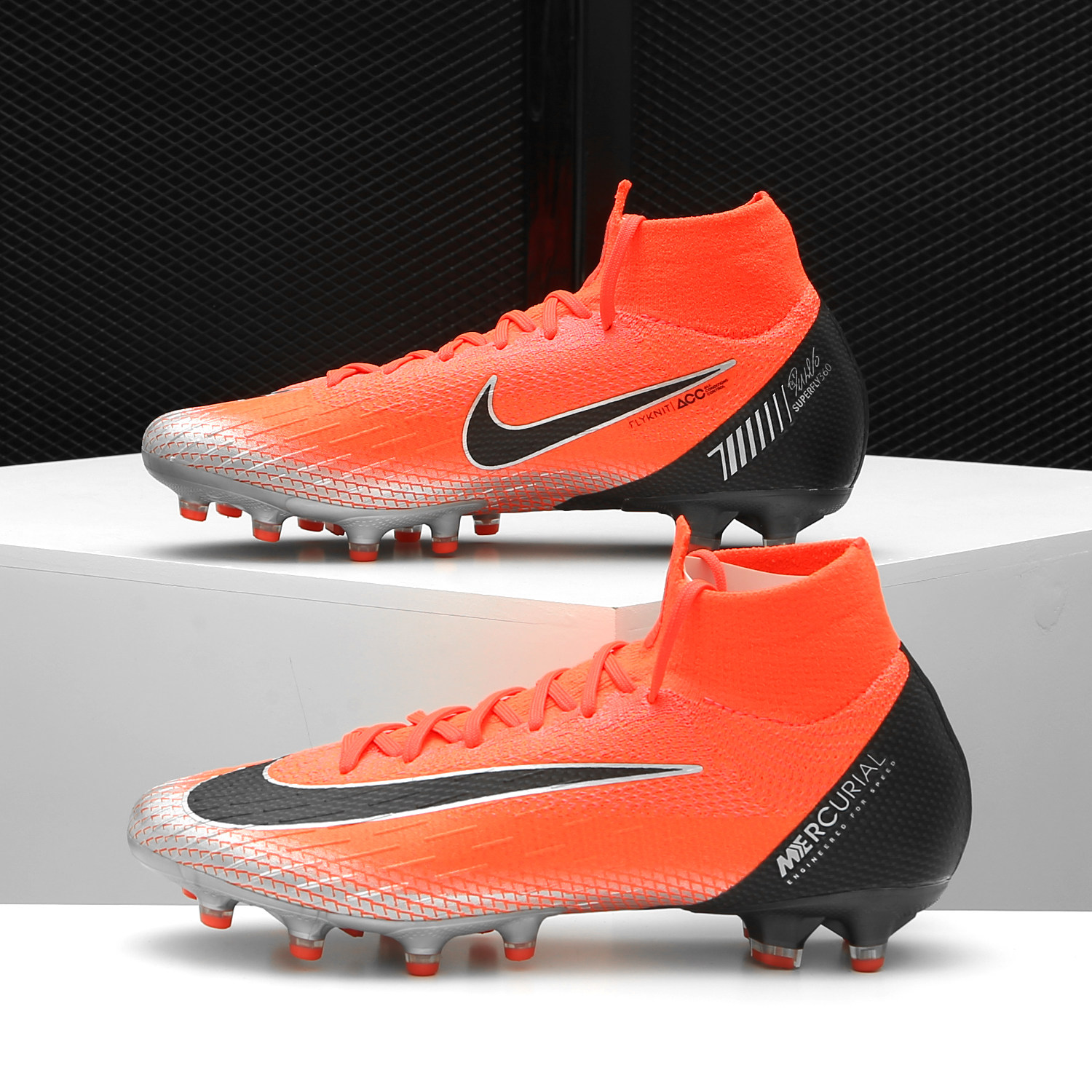 Nike/耐克正品 SUPERFLY 6 C罗 CR7AG-PRO 短钉人草足球鞋 AJ3546