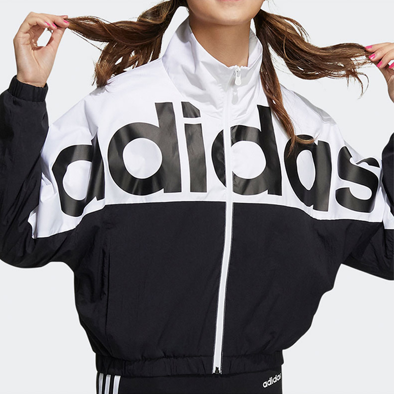 Adidas/阿迪达斯正品年夏季新款女子透气休闲运动外套 H36716