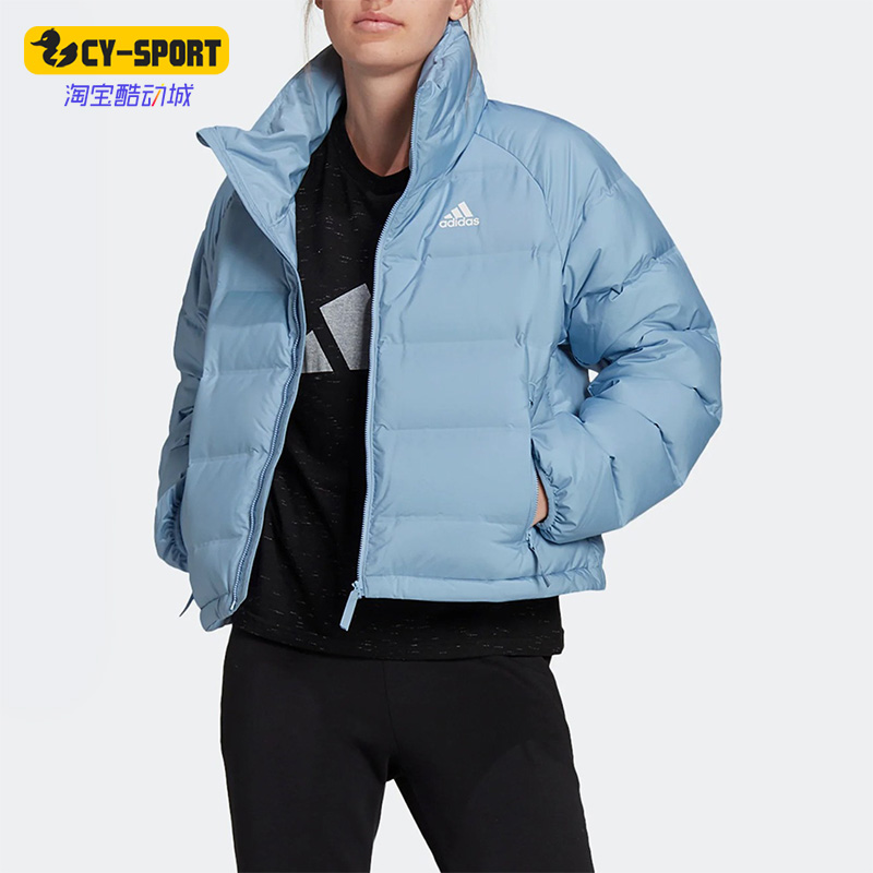 阿迪达斯女子运动保暖羽绒服正品