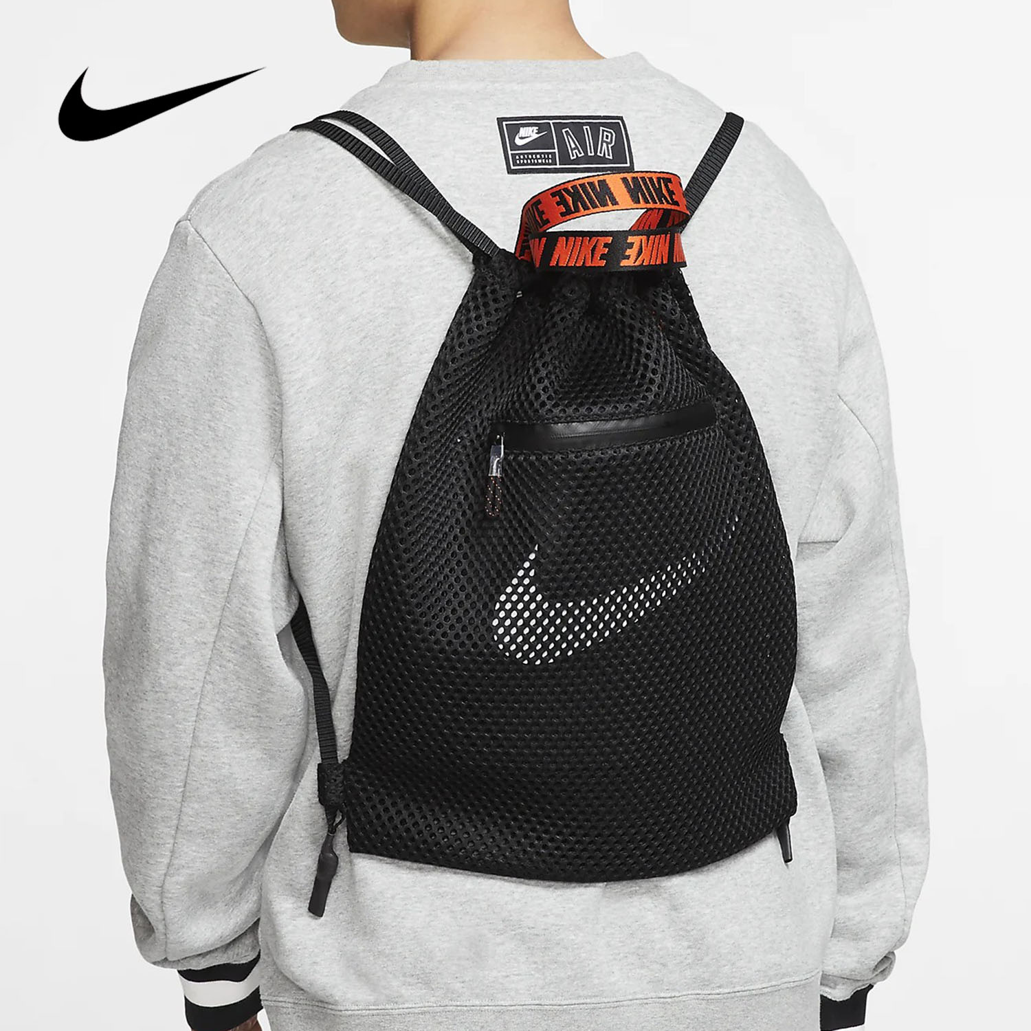 耐克2020年抽绳运动收纳双肩包