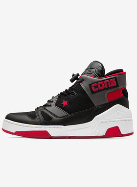 Converse匡威 ERX Space Racer男女同款中帮篮球鞋黑红 165079C