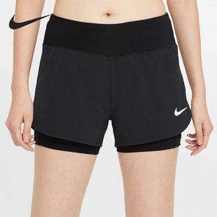 女子简约舒适透气跑步训练运动短裤 Nike 新款 010 耐克正品 CZ9571