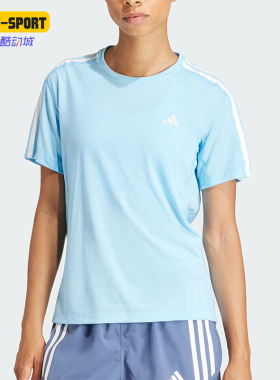 Adidas/阿迪达斯正品OTR E 3S TEE女士跑步运动短袖T恤IK5020