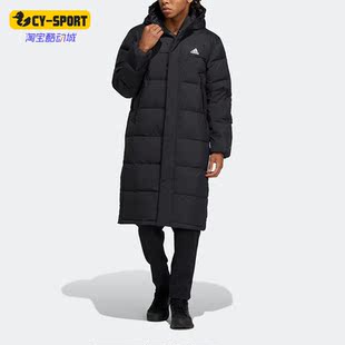 Adidas 冬季 新款 男女运动保暖连帽羽绒服HZ5345 阿迪达斯正品