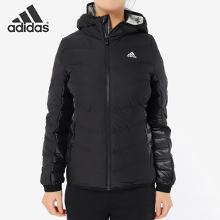 阿迪达斯正品 女子运动保暖 短款 BQ8752 Adidas 羽绒服 夹克外套