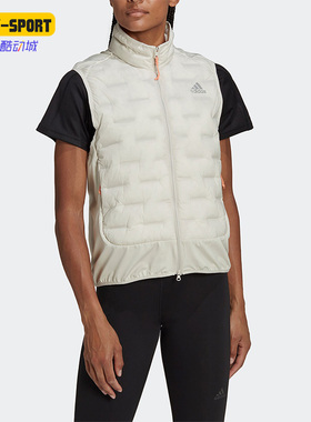 Adidas/阿迪达斯正品春季新款女子跑步运动修身棉马甲3891