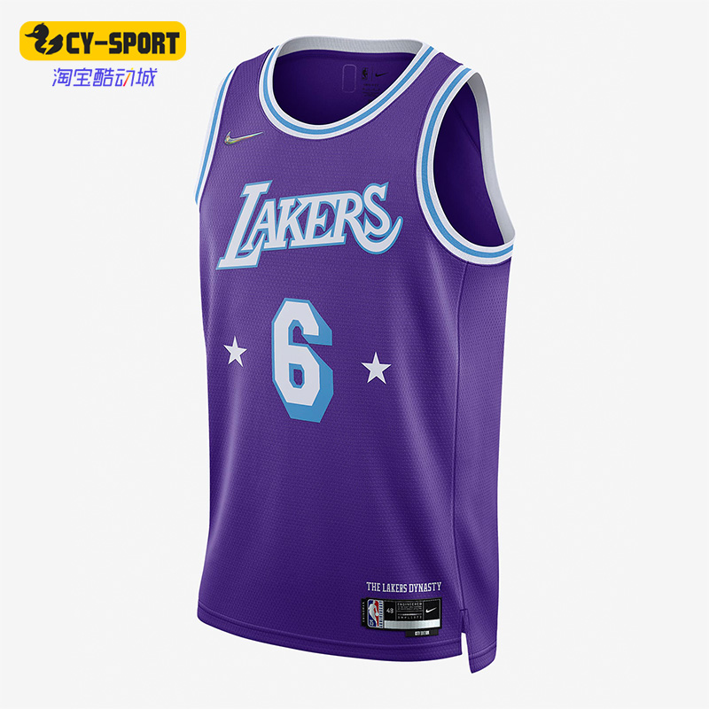 Nike/耐克正品洛杉矶湖人队DRI-FIT 男子球衣DB4032-506
