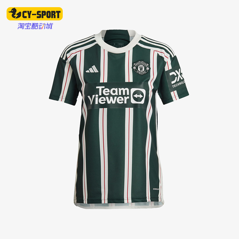 阿迪达斯男子短袖足球球衣