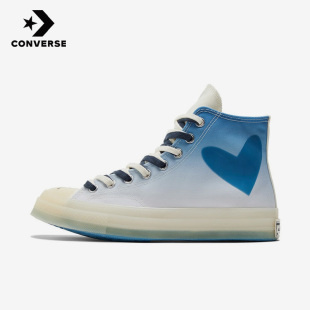 情侣休闲运动高帮帆布鞋 Converse匡威正品 新款 男女同款 A03747C