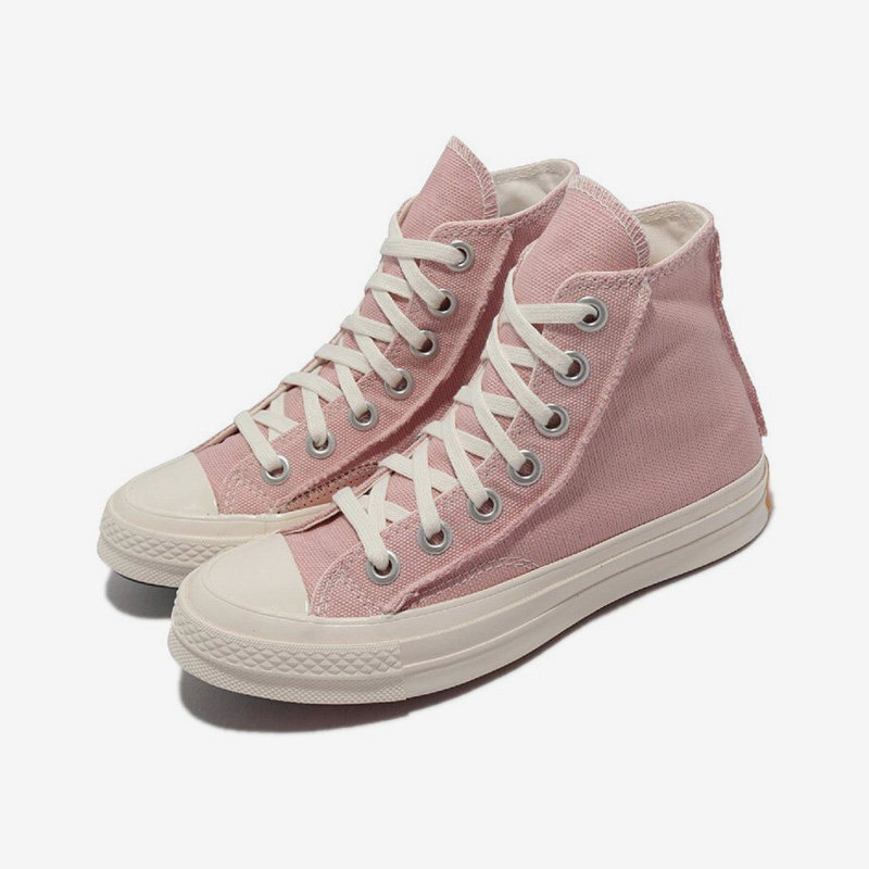 Converse匡威正品1970S补丁缝线做旧毛边复古女子帆布鞋572612C