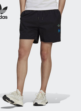 Adidas/阿迪达斯正品夏季新款五分裤休闲运动男子短裤 HA4686