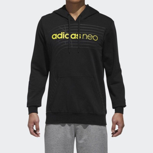 Adidas/阿迪达斯正品Neo 男子运动连帽时尚卫衣套头衫DM2782