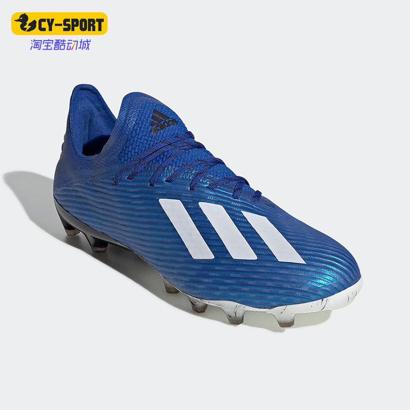 Adidas/阿迪达斯正品X 19.1 AG男子训练低帮足球运动鞋EG7122