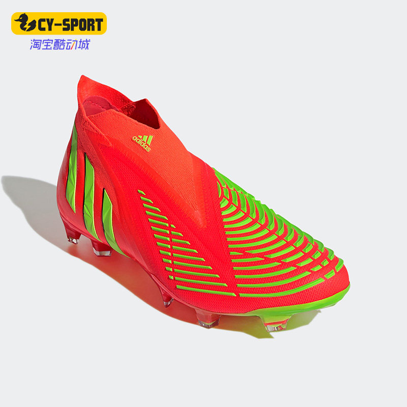 Adidas/阿迪达斯正品PREDATOR EDGE+ FG男女款舒适坪足球鞋GW1039