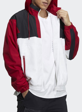 Adidas/阿迪达斯正品秋季新款男子运动连帽夹克H39326