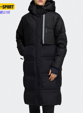 Adidas/阿迪达斯正品运动女子户外休闲防风保暖羽绒服 H13861