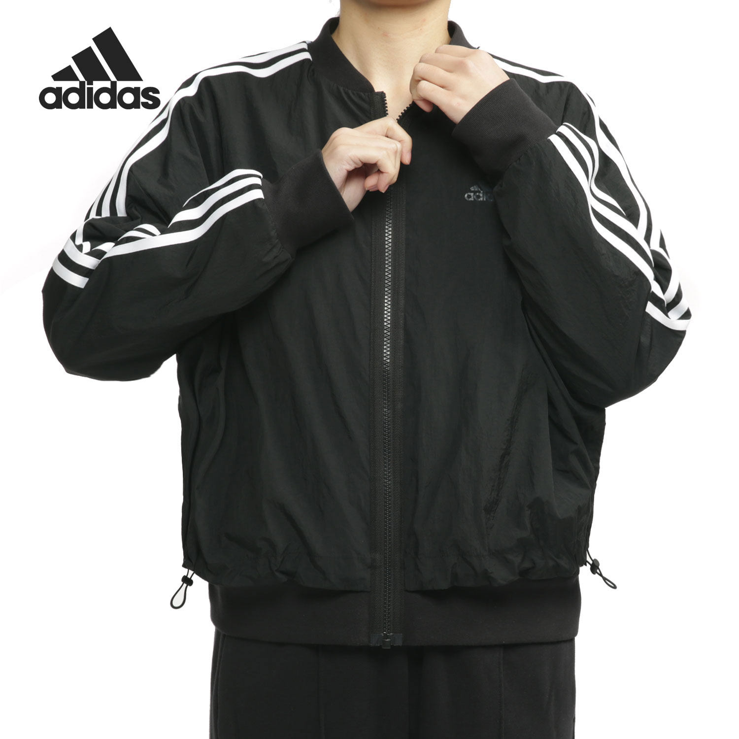 Adidas/阿迪达斯正品秋季新款女子潮流休闲运动外套GM1418,运动服/休闲服装,运动茄克/外套,淘宝优惠券,粉丝福利购,淘宝优惠卷