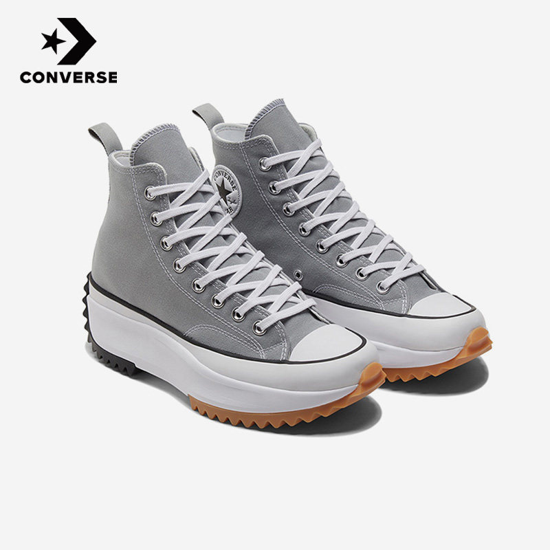 Converse匡威正品新款男女同款高帮厚底休闲运动帆布鞋172490C