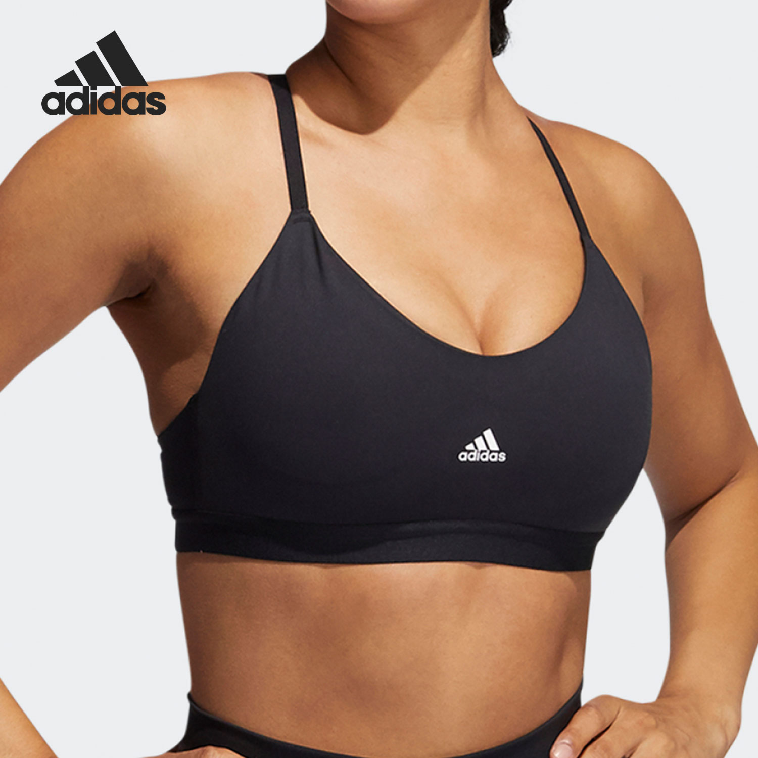 Adidas/阿迪达斯正品新款女子时尚休闲运动内衣文胸GM2796