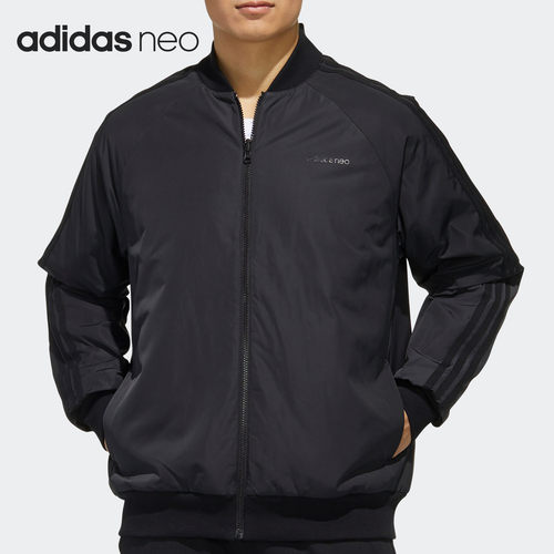 Adidas/阿迪达斯正品 NEO M CS REV JKT男子冬季运动棉服 FU1030