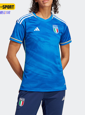 Adidas/阿迪达斯正品春季女子球迷版主场足球球衣短袖HT1613