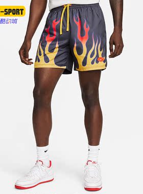 Nike/耐克正品Americana flames休闲男子运动短裤DV9628-010