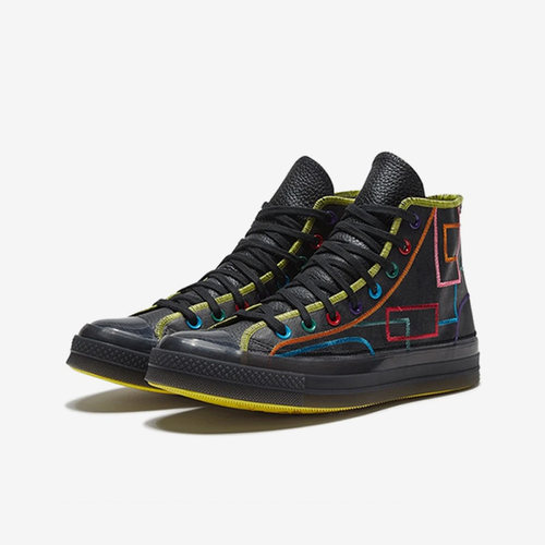 Converse匡威正品三星鼠年限定刮刮乐刺绣男女高帮帆布鞋167330C